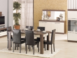 Bed and Dining Rooms